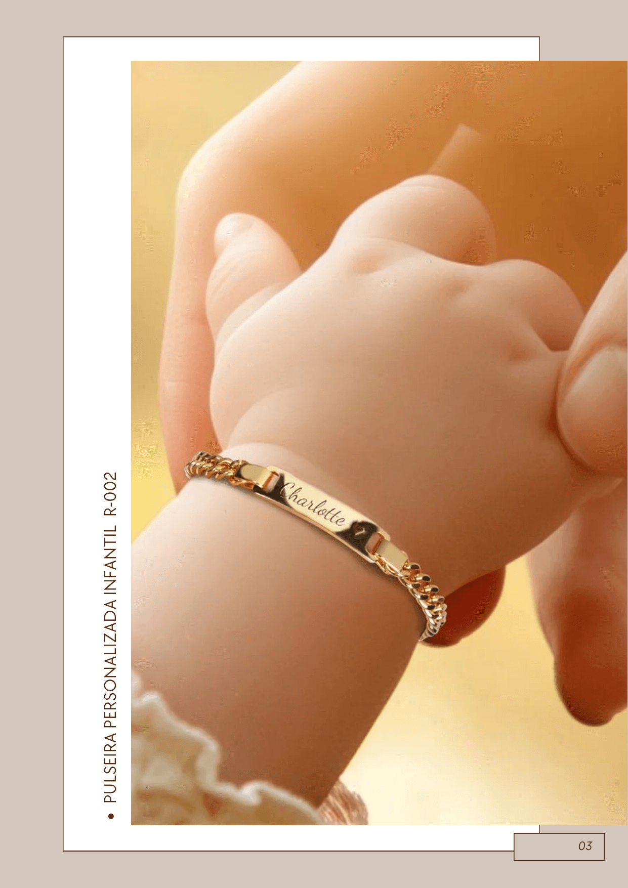 Pulseira Personalizada Infantil (Ref. R-002)