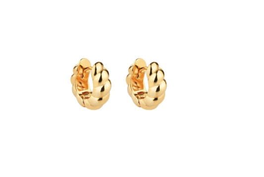 Brinco Clássico Argola Croissant Lisa M — Ref. BR1800000