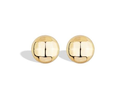 Brinco Botão Meia Bola — Ref. BR8020000