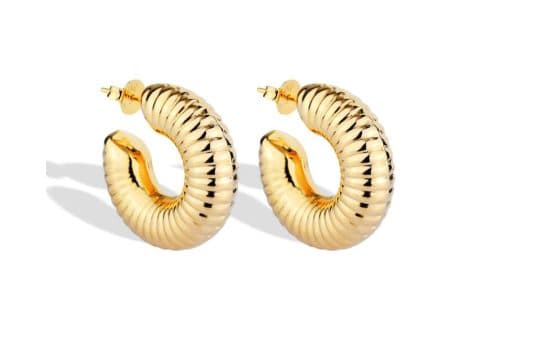 Brinco Argola Caracol — Ref. BR8070000