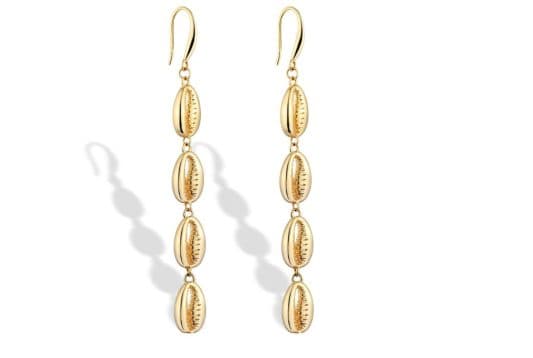 Brinco Buzios De Ganchos — Ref. BR8230000